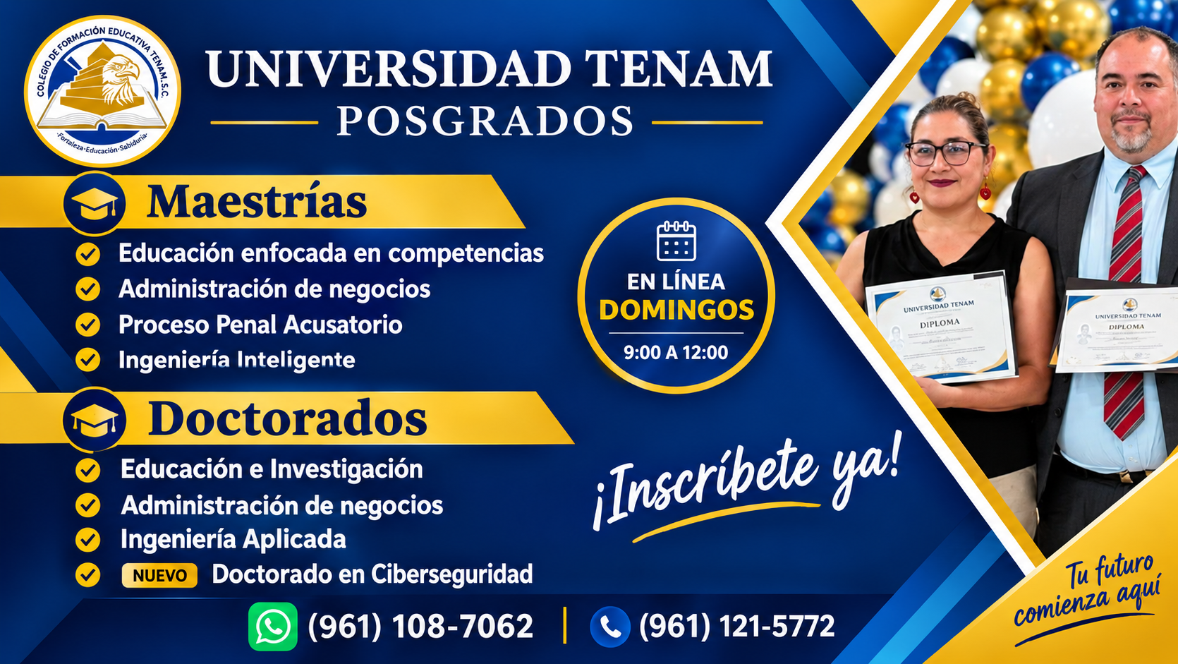 Posgrados Universidad Tenam
