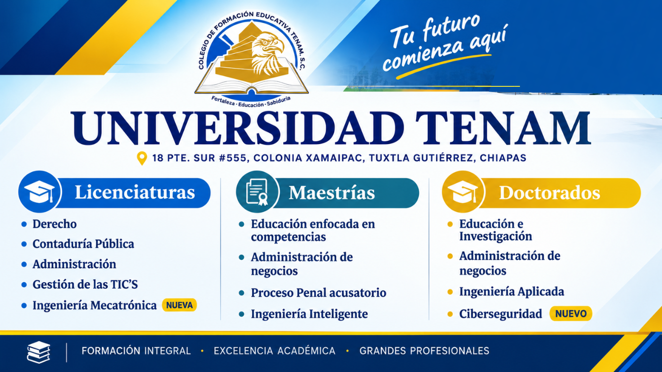 Licenciaturas, Maestrías y Doctorados